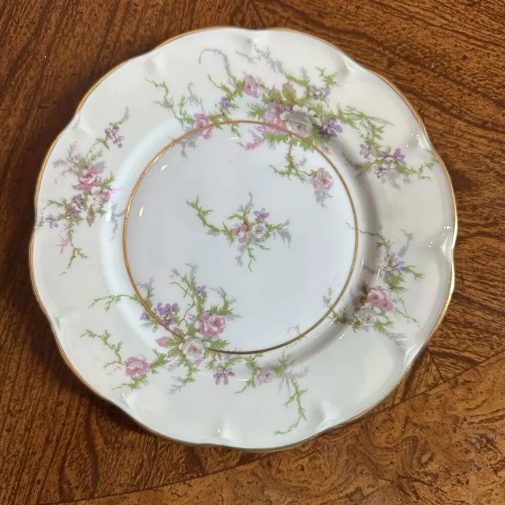 Vtg Haviland Porcelain Rosalinde New York Rosalinde 6.5